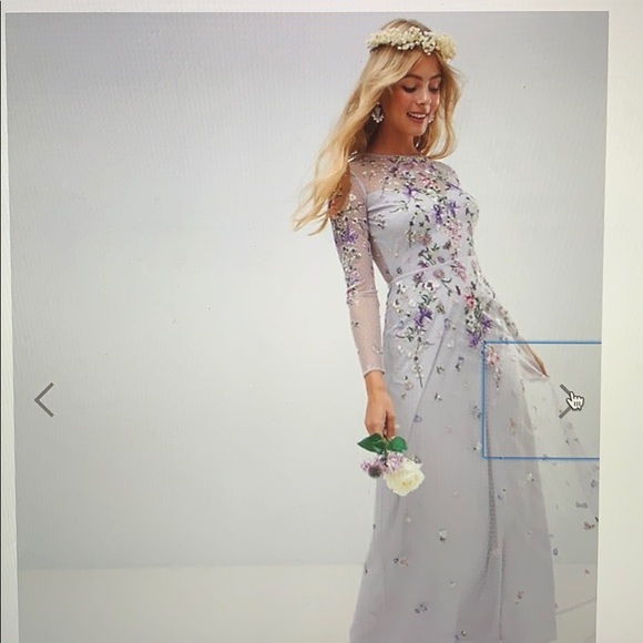 ASOS embroidered dress - Picture 6 of 7